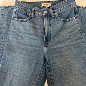 Madewell vintage straight jean